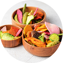 dehydrated vegetables